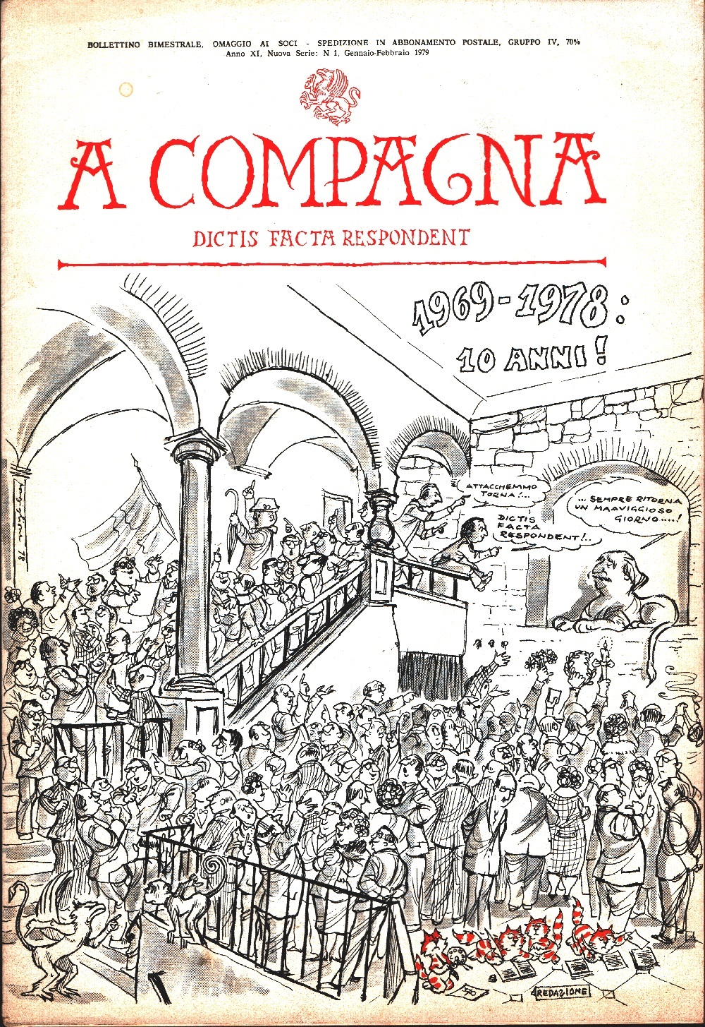 A Compagna. Rivista. n. 1 gennaio-febbraio 1979