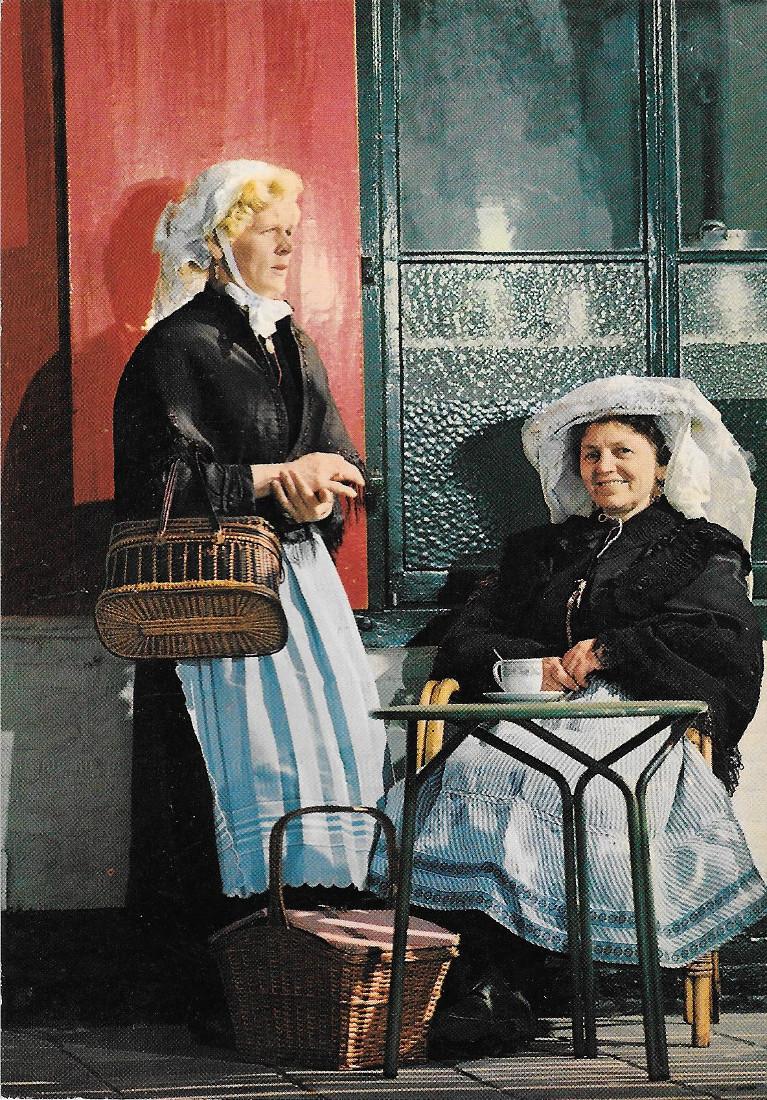 Abiti tradizionali. Noord-Brabant. Holland. Non viaggiata