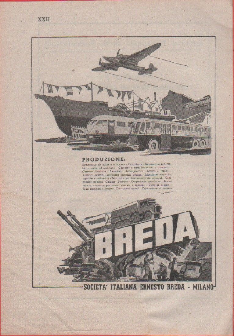 Advertising - Breda - 1940