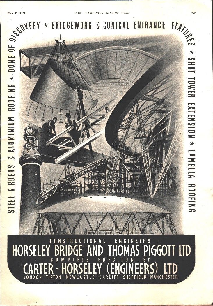 Advertising - Horseley Bridge and Thomas Piggott - 1951