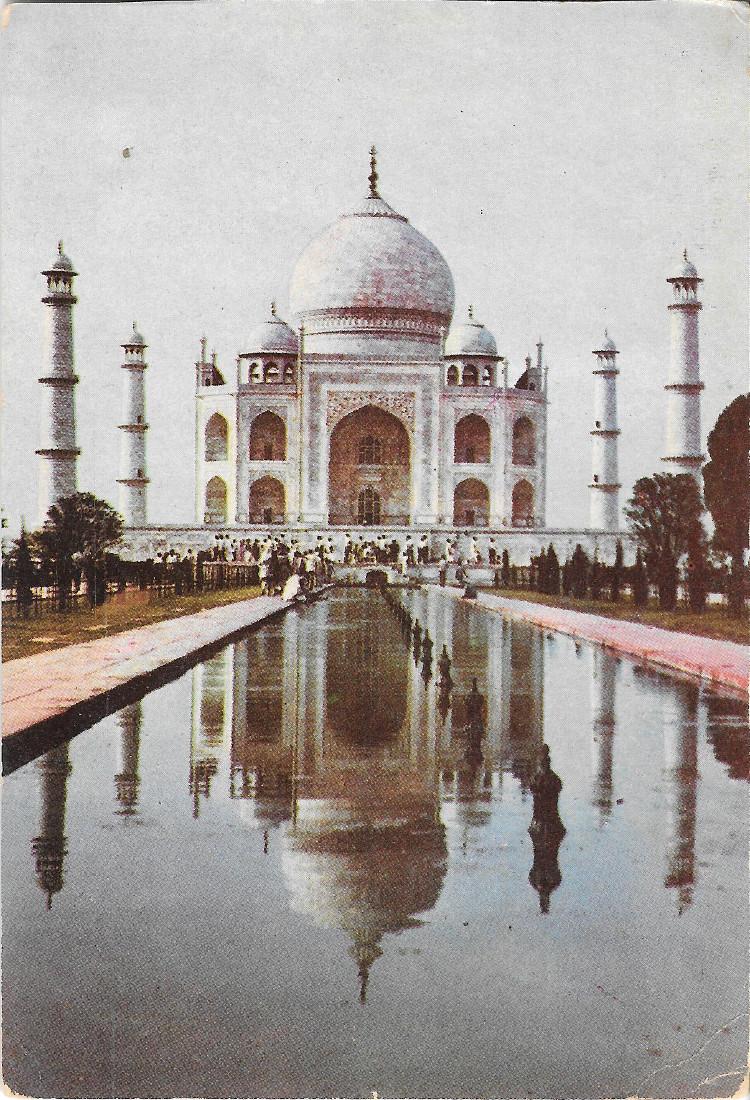 Agra. Taj Mahal. Non viaggiata