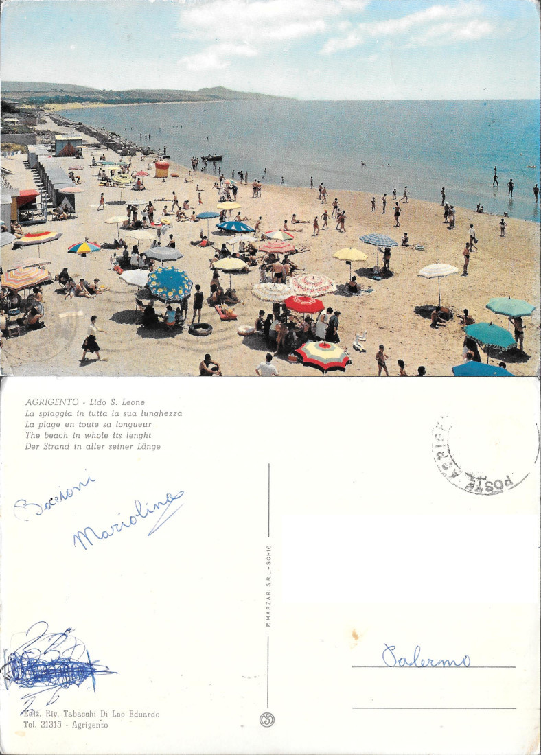 Agrigento. Lido S. Leone - Viaggiata