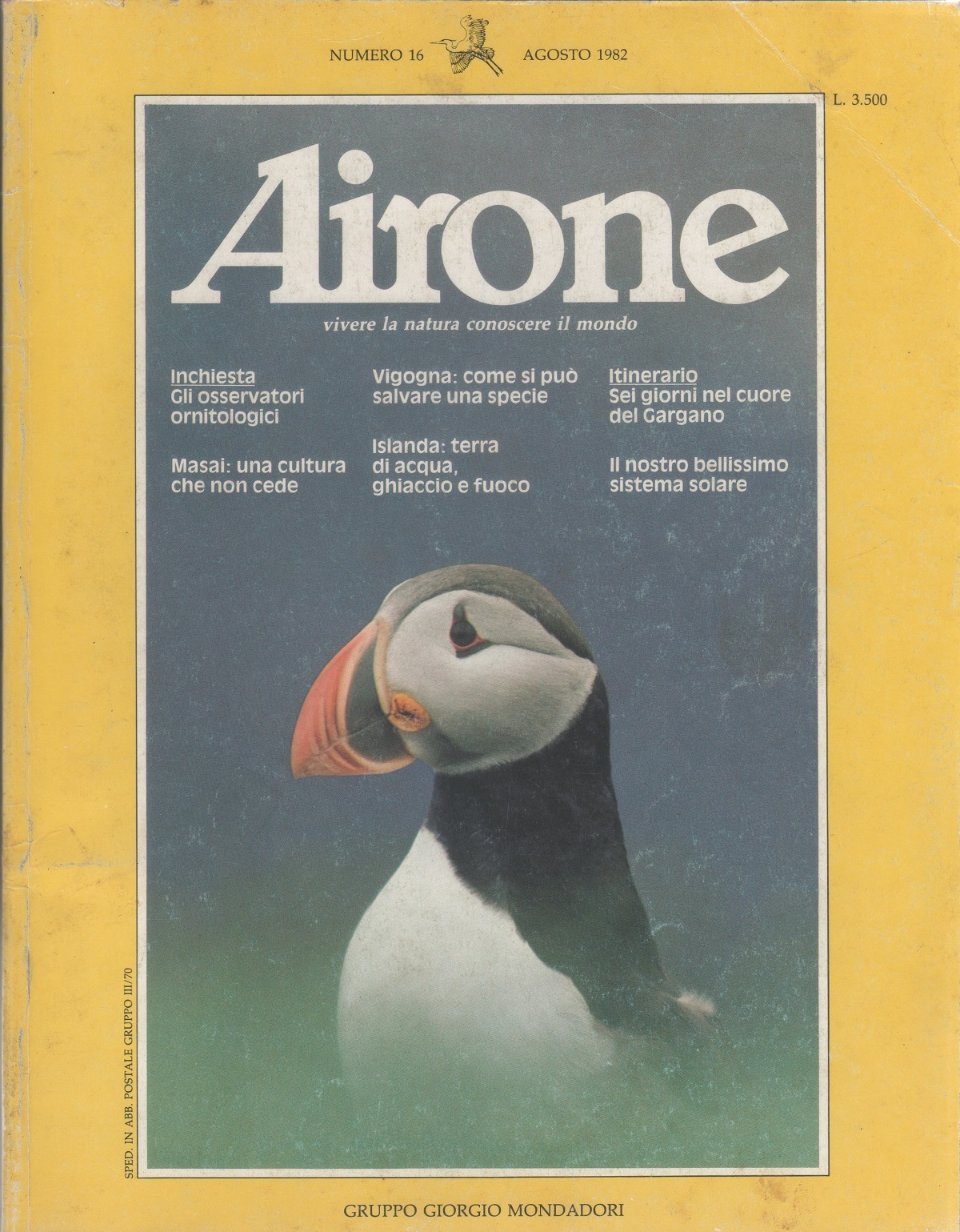 Airone rivista. n. 16, aprile 1982