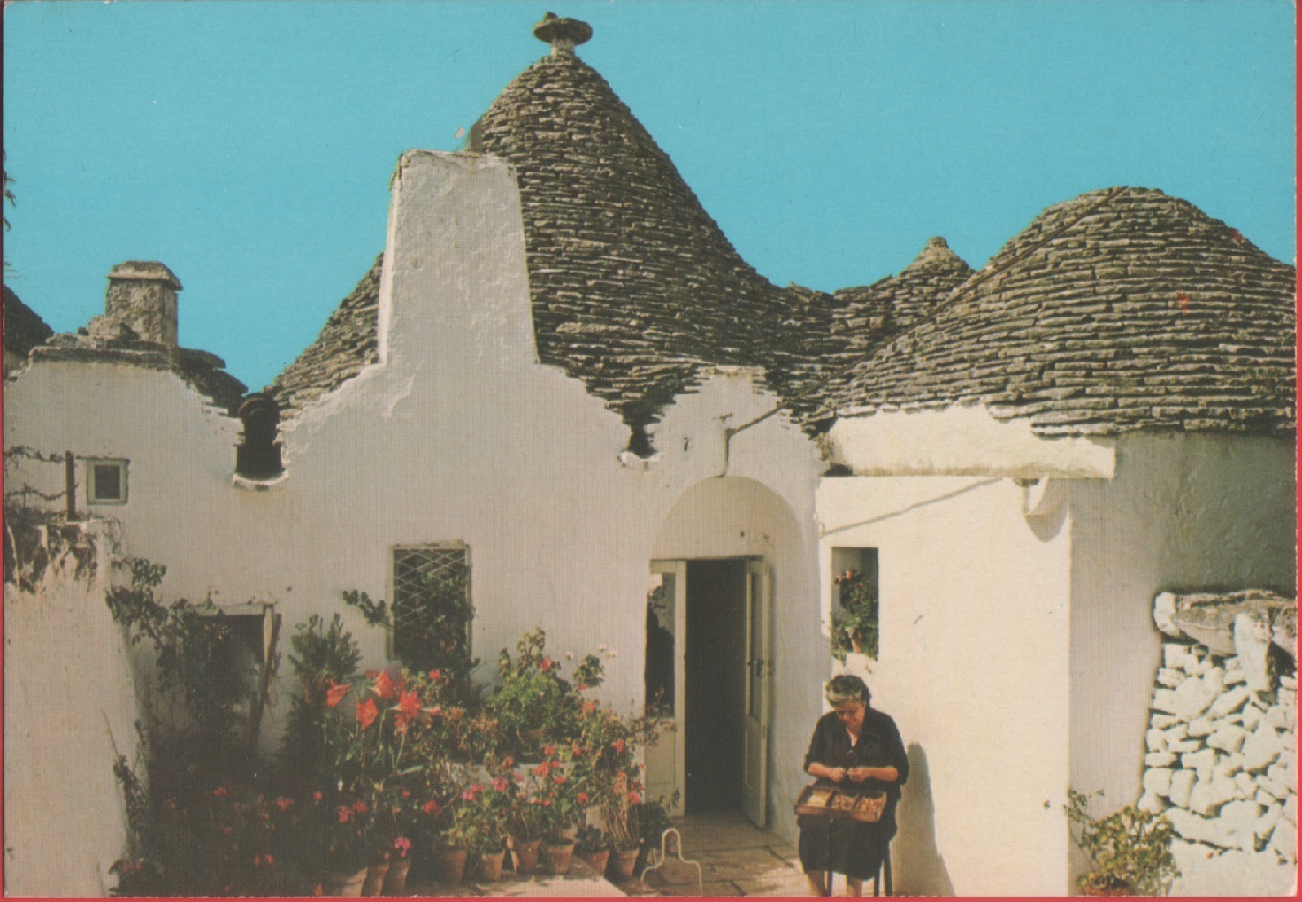 Alberobello (BA). L'Aia piccola. Non viaggiata