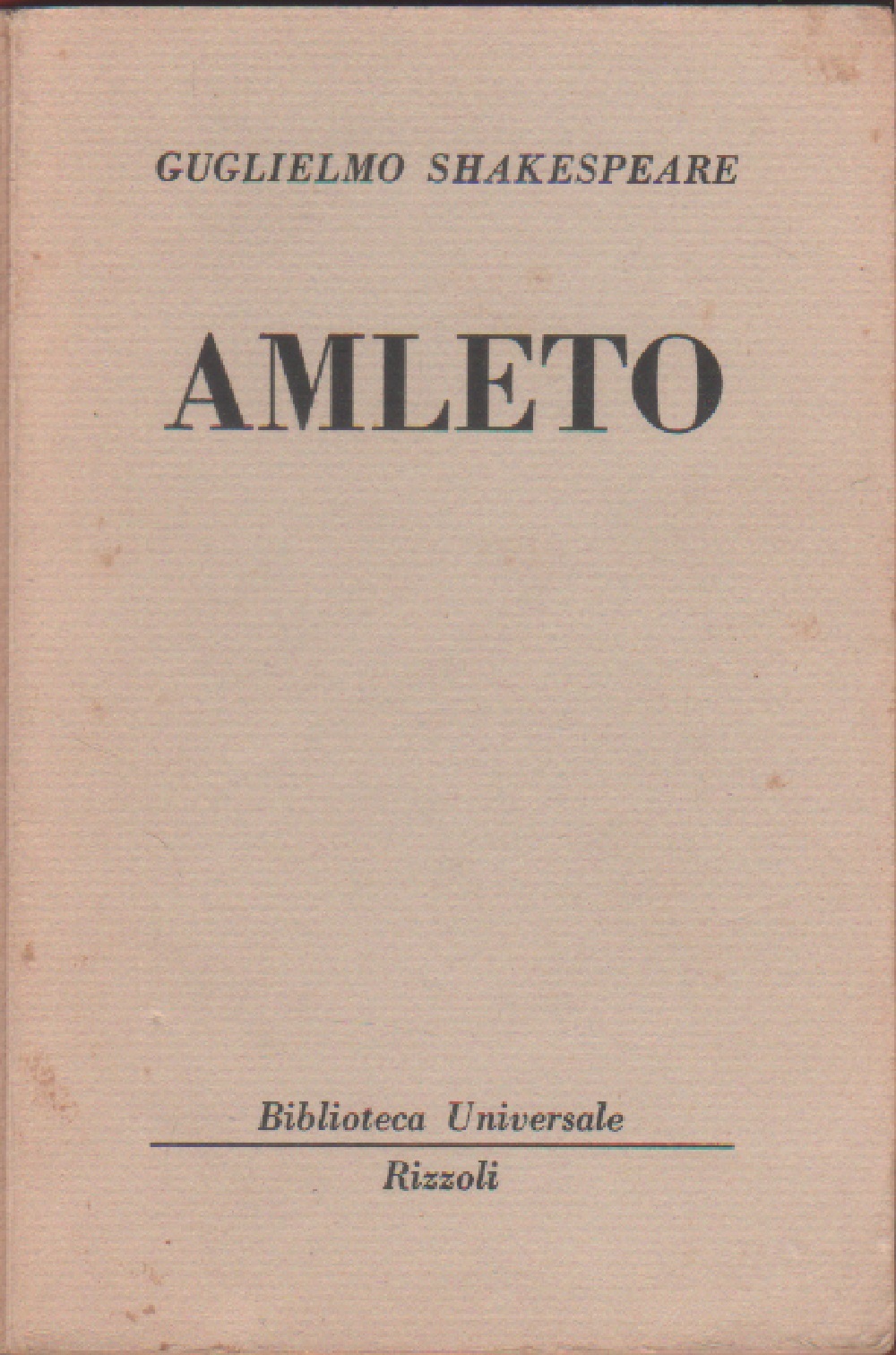 Amleto (248-249 B.U.R.)- Guglielmo Shakespeare