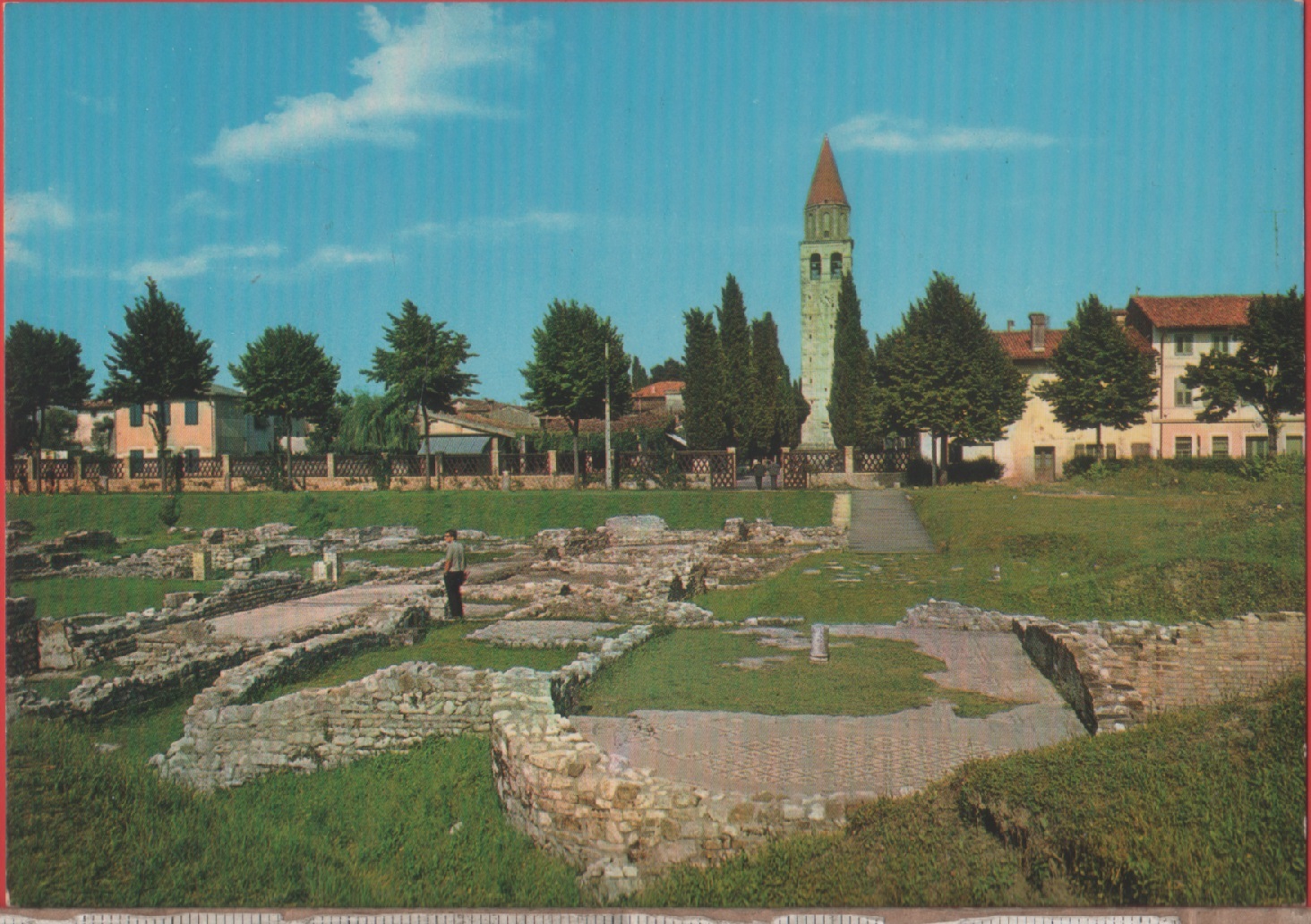 Aquileia (UD). Scavi case romane I sec. Non viaggiata