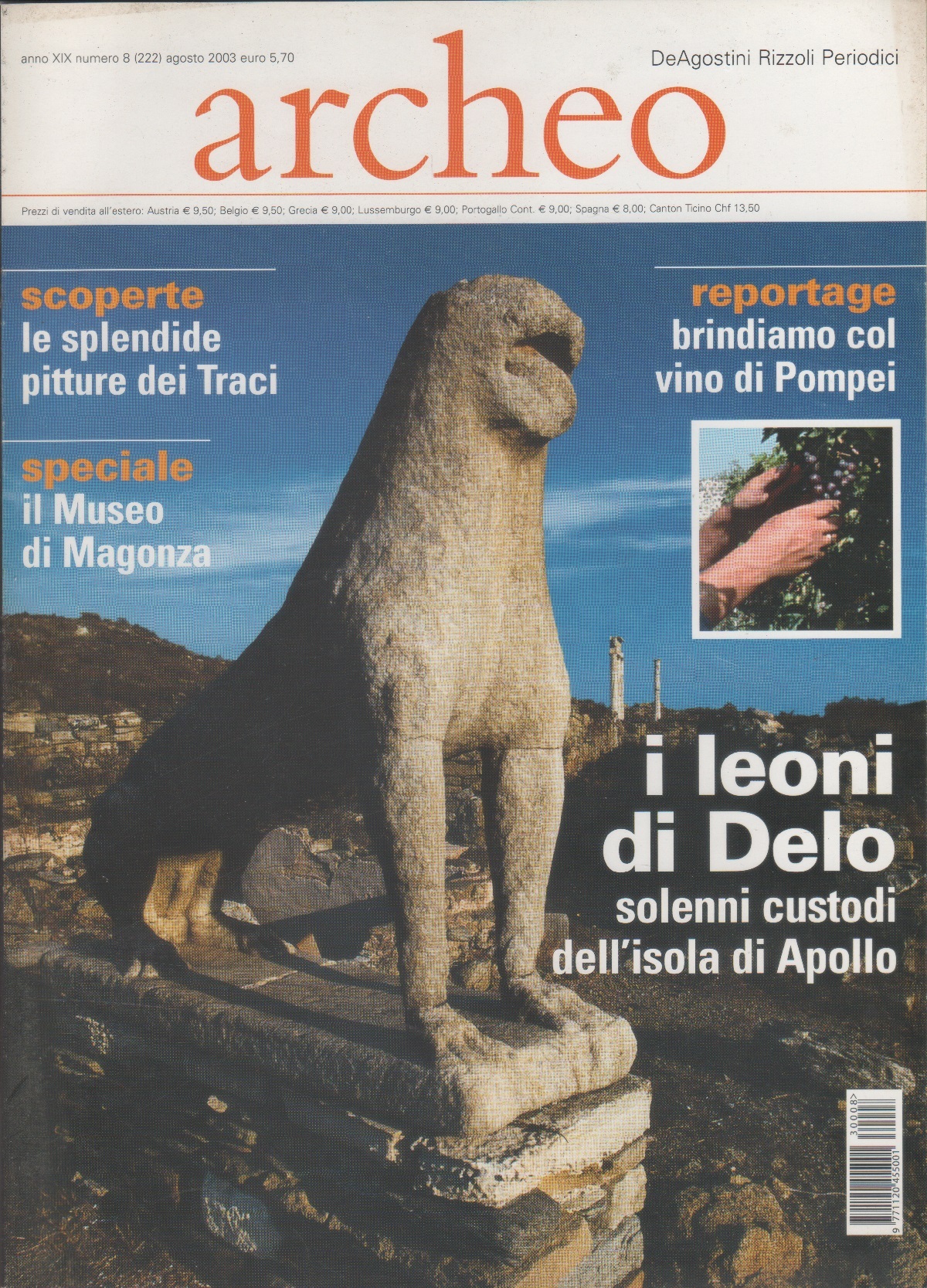 Archeo rivista. n. 222, agosto 2003