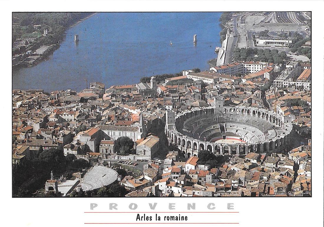 Arles. Les Arenes, le Theatre antique et le Rhone. Non …