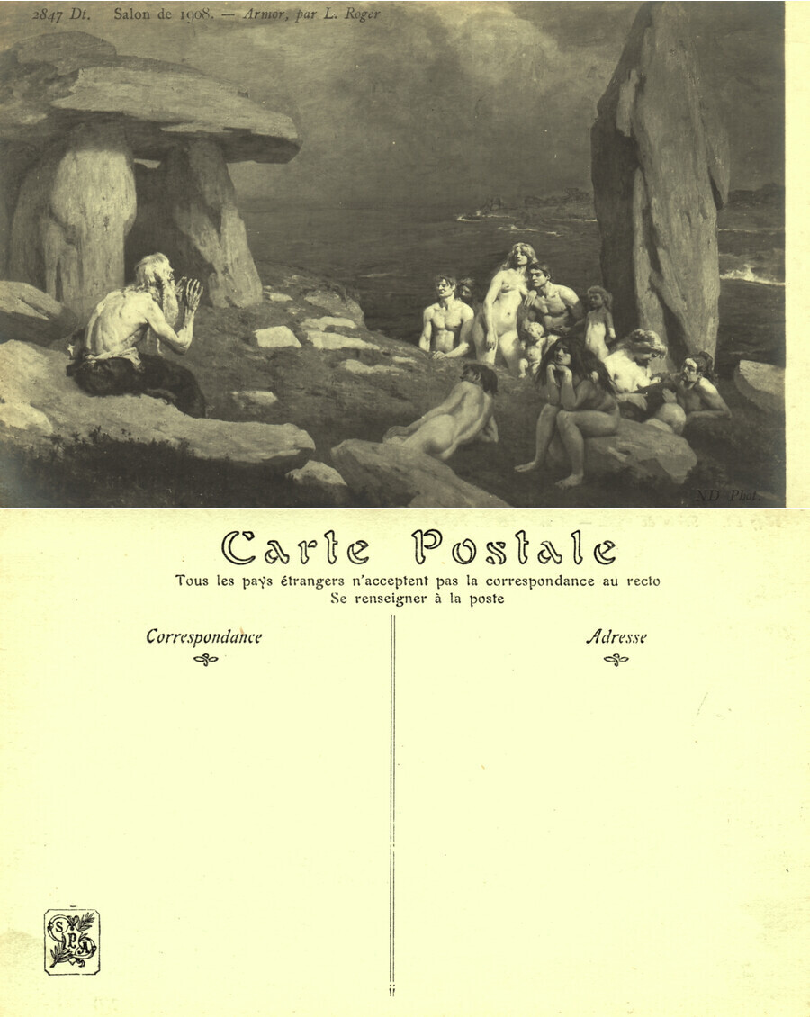 Armor (L. Roger) Salon de 1908. Non viaggiata