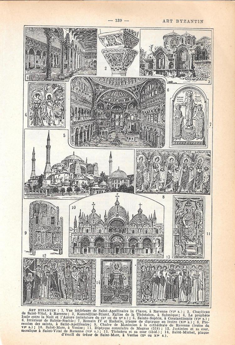 Art Byzantin. Stampa 1954