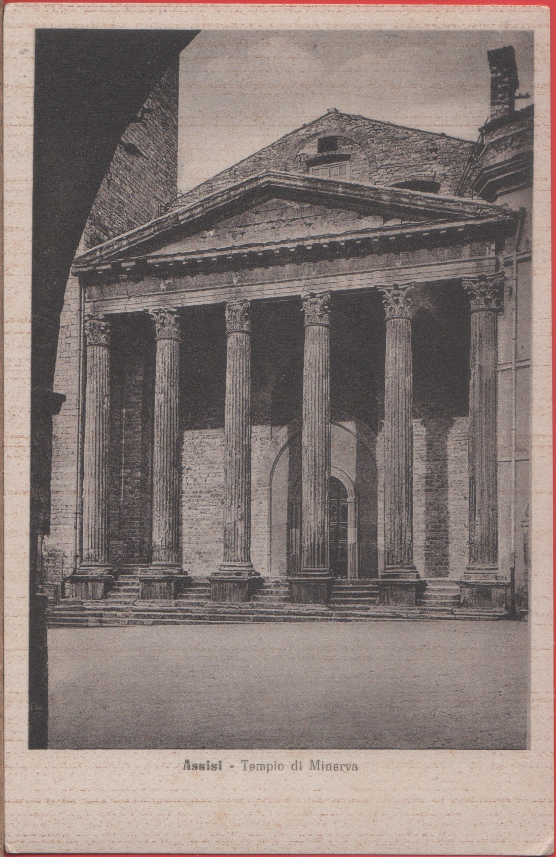 Assisi. Tempo di Minerva. Non viaggiata