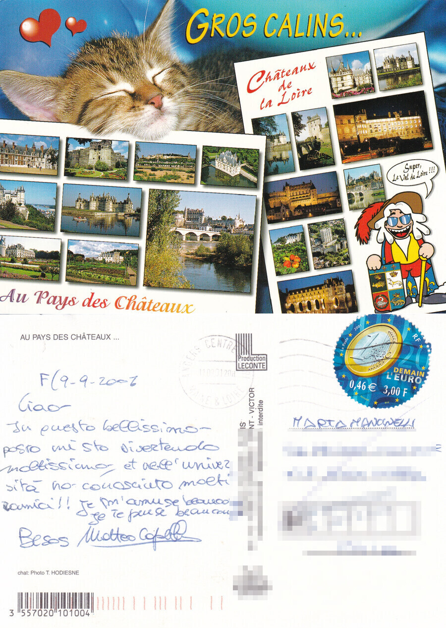 Au pays de chateux... Viaggiata 2002
