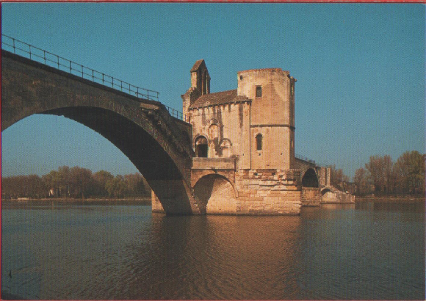 Avignone. Point Saint-Benezet. Corpo centrale