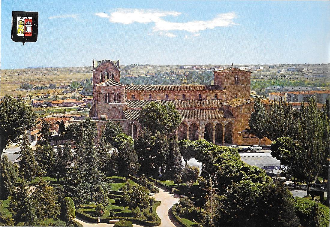 Avila. Basilica y Jardines de San Vincente. Non viaggiata