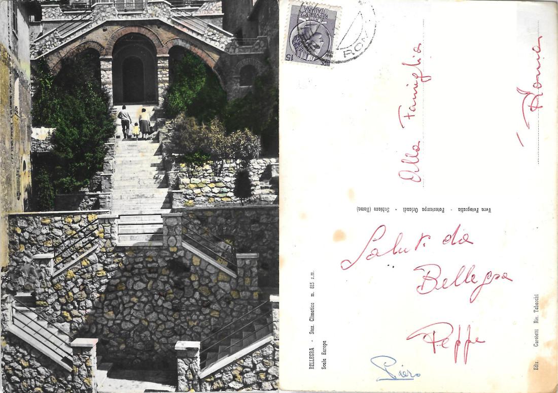 Bellagra. Scala Europa. Viaggiata