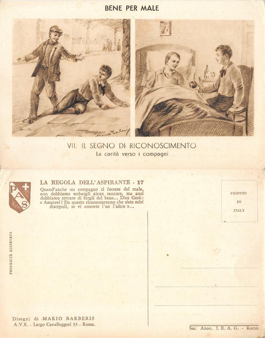 Bene per male. VII Il segno di riconoscimento. Non viaggiata, …