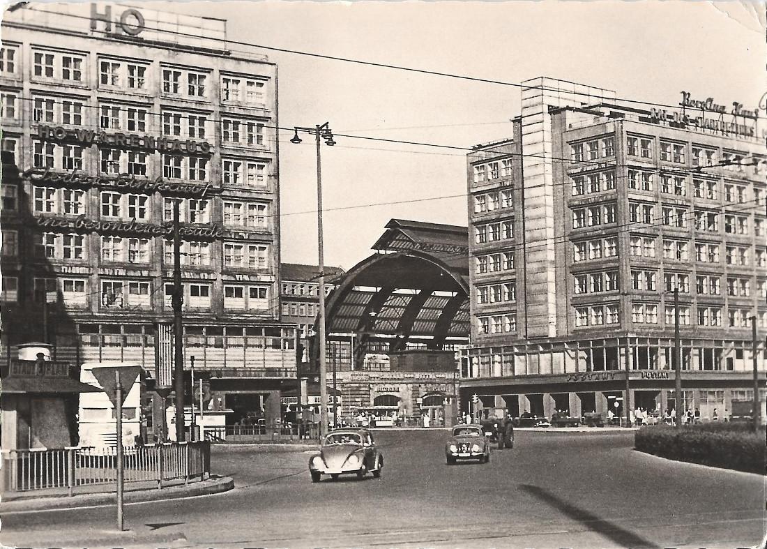 Berlin. Alexanderplatz. Non viaggiata