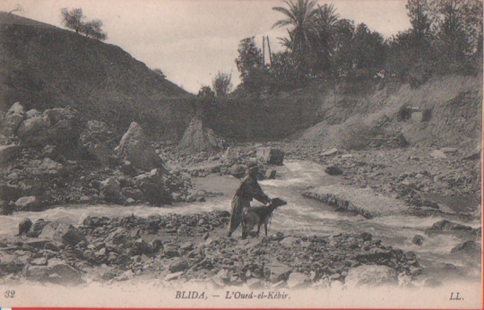 Blida (Algeria). L'Oued-el-Kébir - originale, non viaggiata