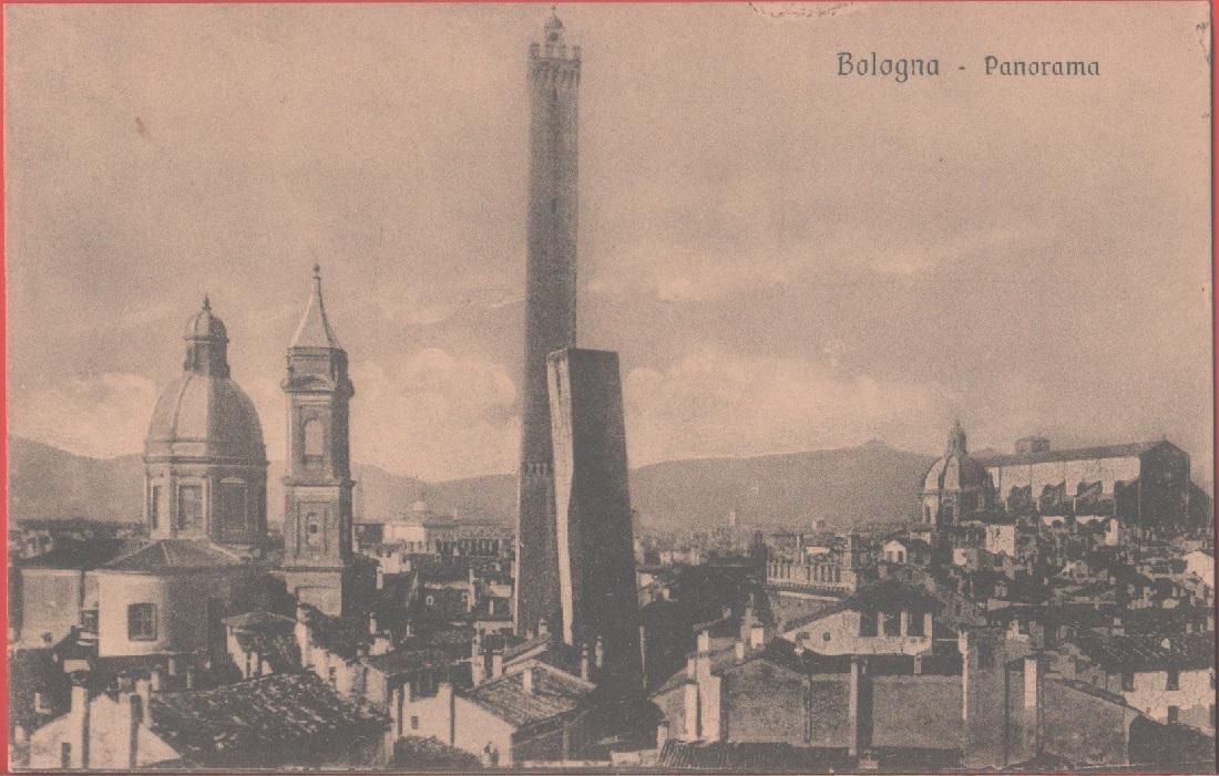 Bologna. Panorama. Non viaggiata, originale