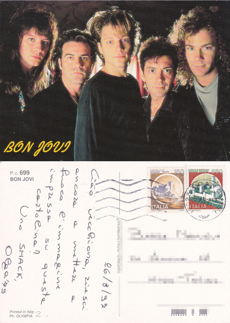 Bon Jovi. Viaggiata 1997