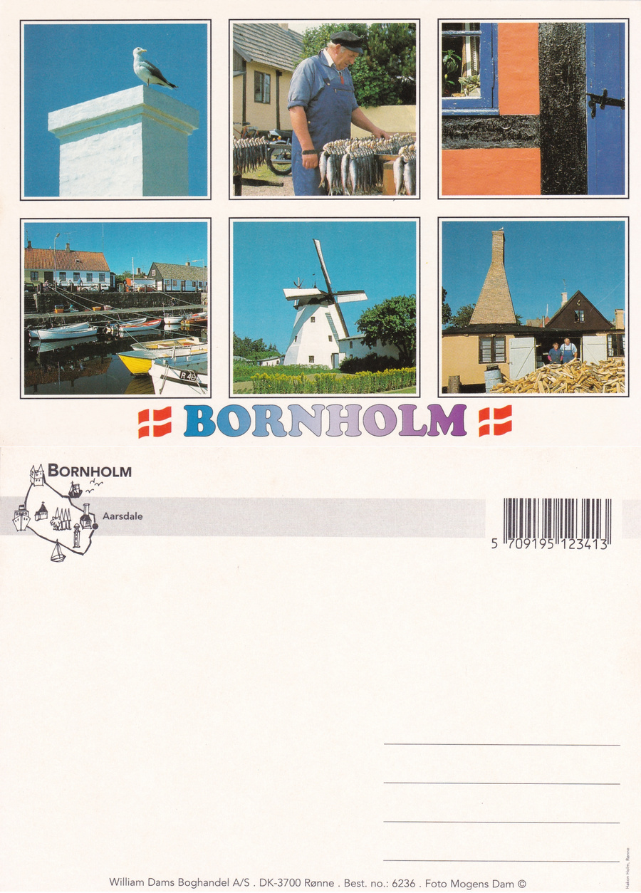 Bornholm (Danimarca). Non viaggiata
