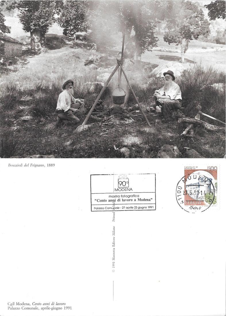Boscaioli del Frignano 1889. Cento anni di lavoro a Modena …