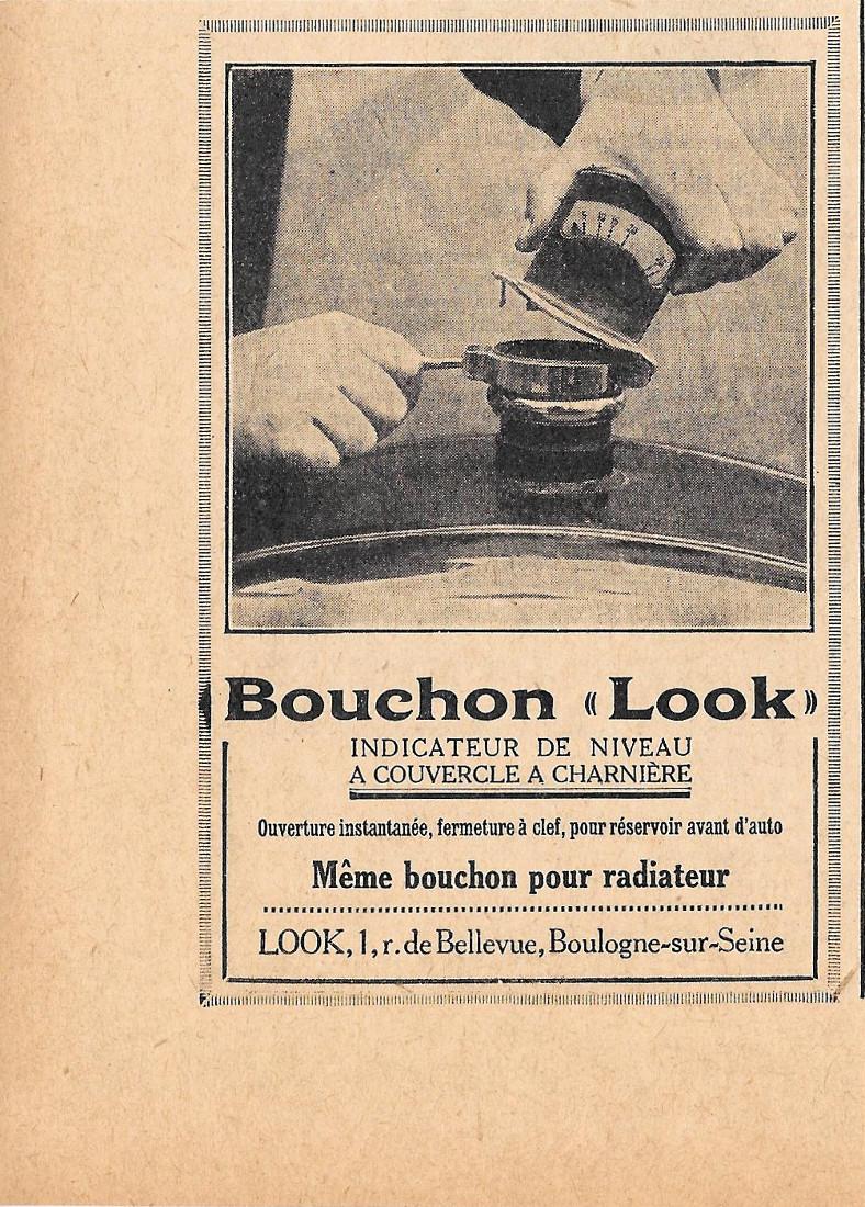 Bouchon Look. Indicateur de niveau a couvercle a charnière. Pubblicita …