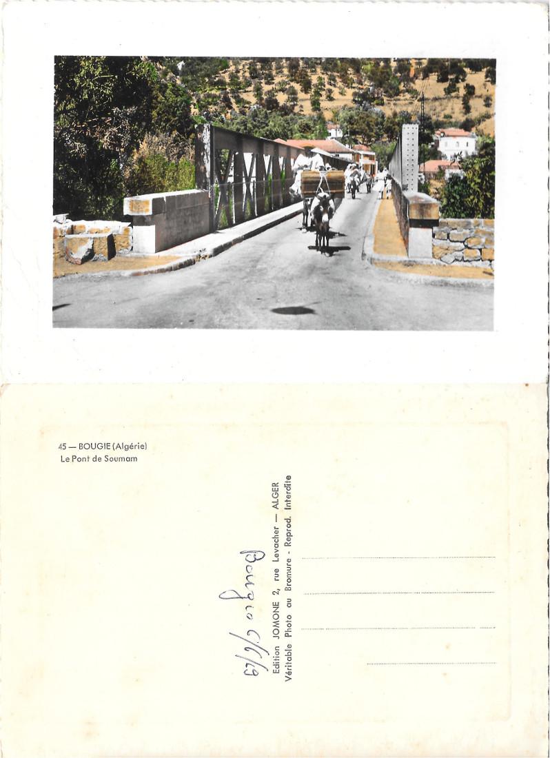 Bougie (ALG). Le Pont de Souman. Datata 1969