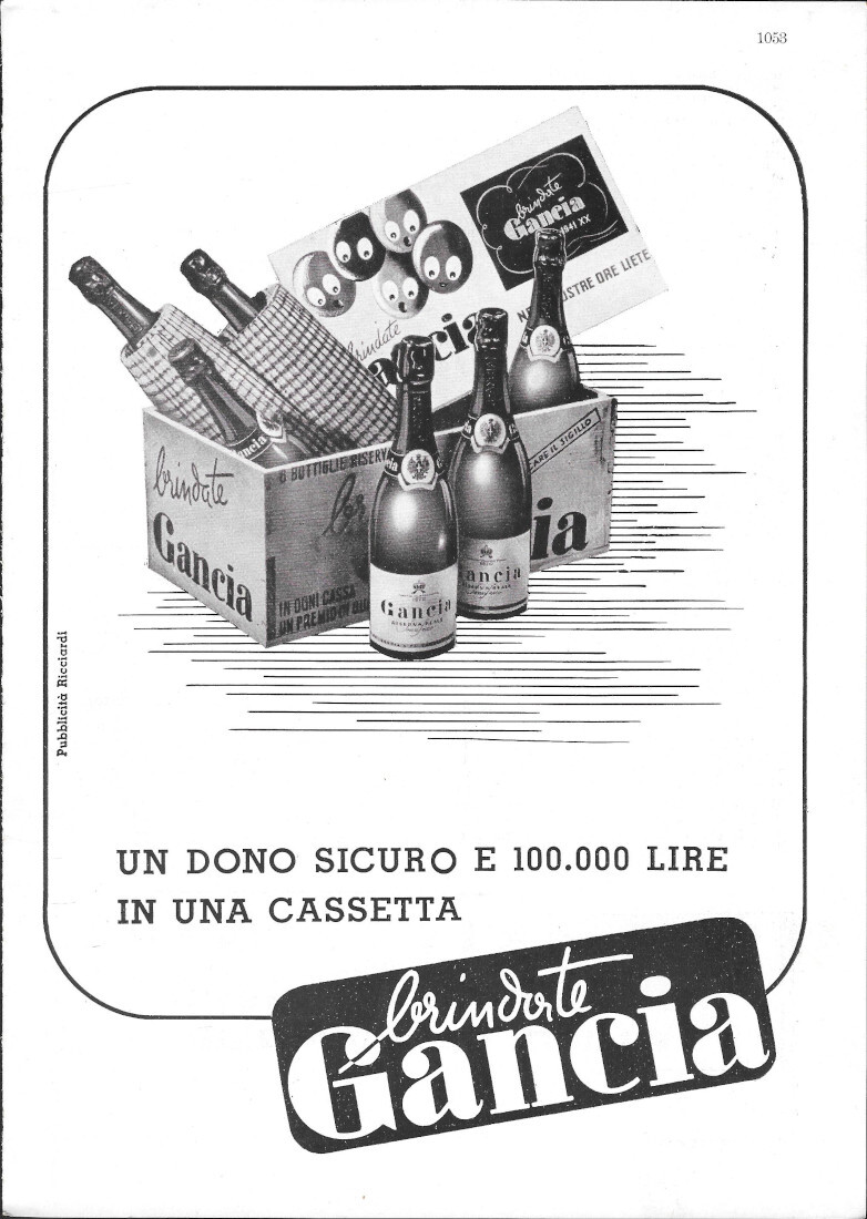 Brindate Gancia - Advertising 1941