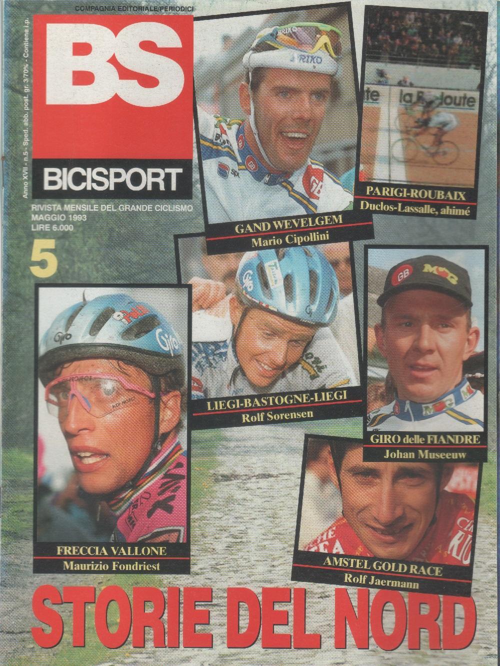 BS bicisport. 1993. n. 5. Storie del nord