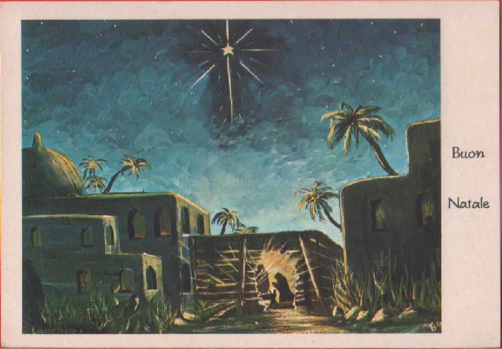 Buon Natale. E. Lamphier dipinto con bocca o piede. Non …