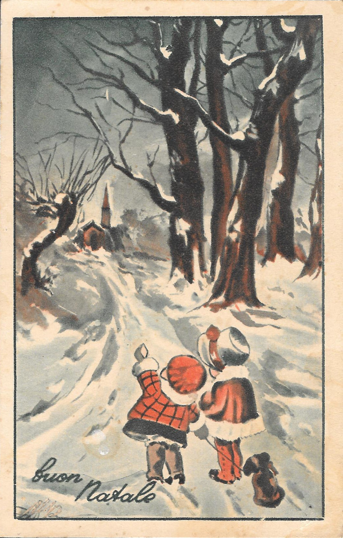 Buon Natale. Non viaggiata