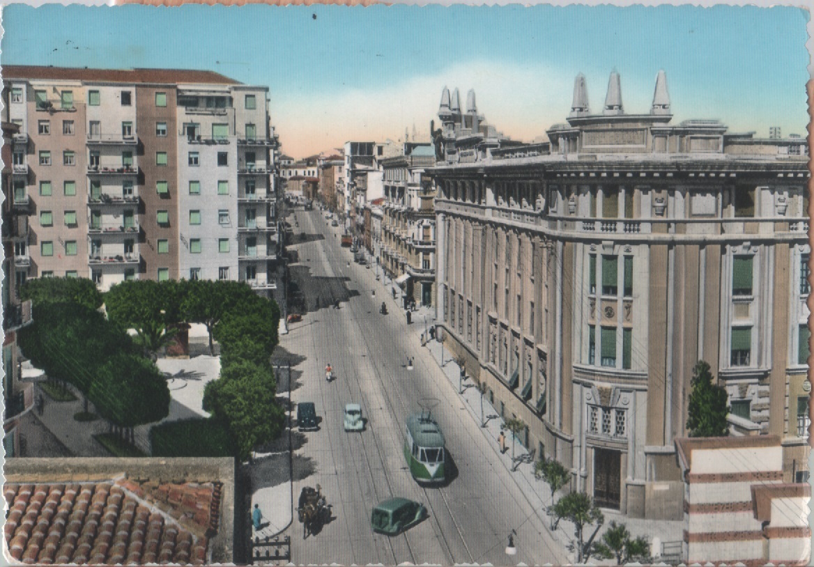 Cagliari. Via Sonnino. Viaggiata 1959