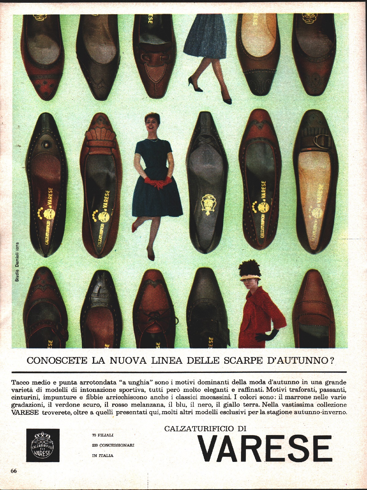 Calzaturificio di Varese. Advertising 1962