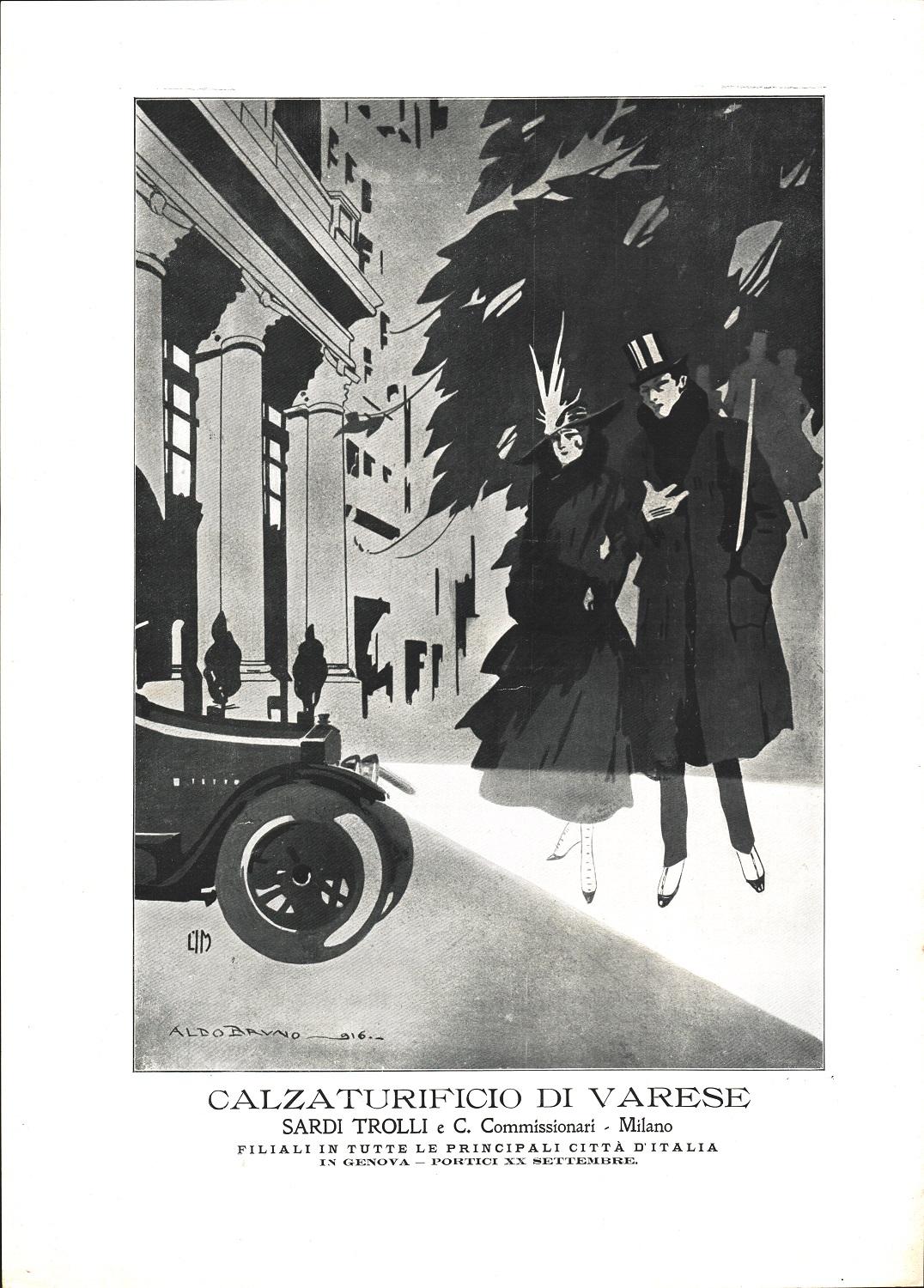 Calzaturificio di Varese (Ill. A. Bruno) / Rob Sutter. Advertising …