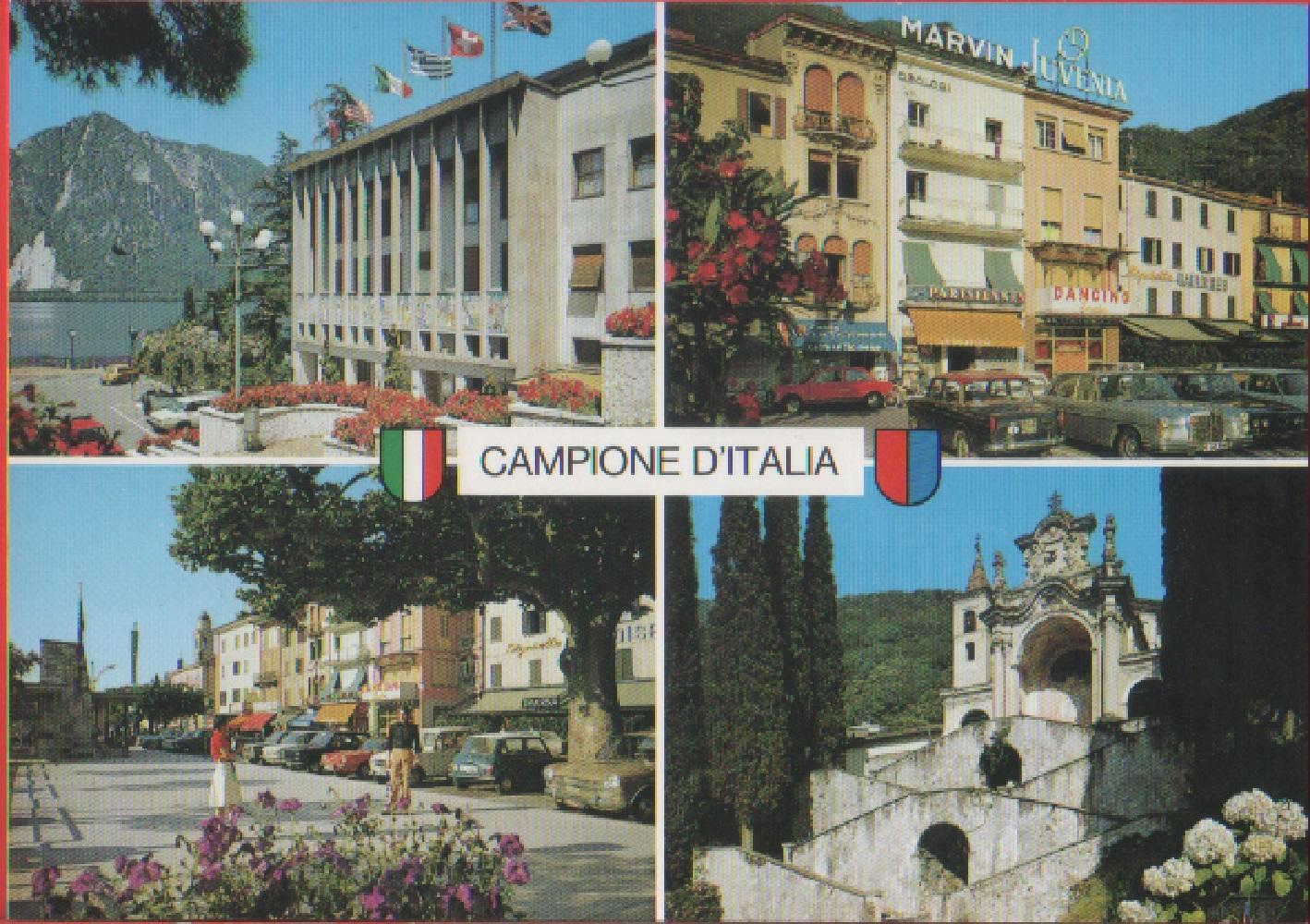 Campione d'Italia. Non viaggiata