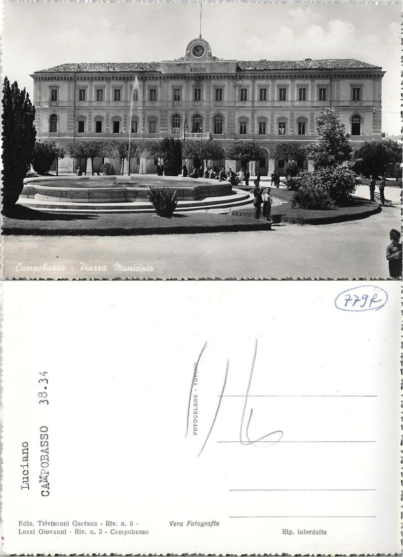 Campobasso. Piazza Municipio. Non viaggiata