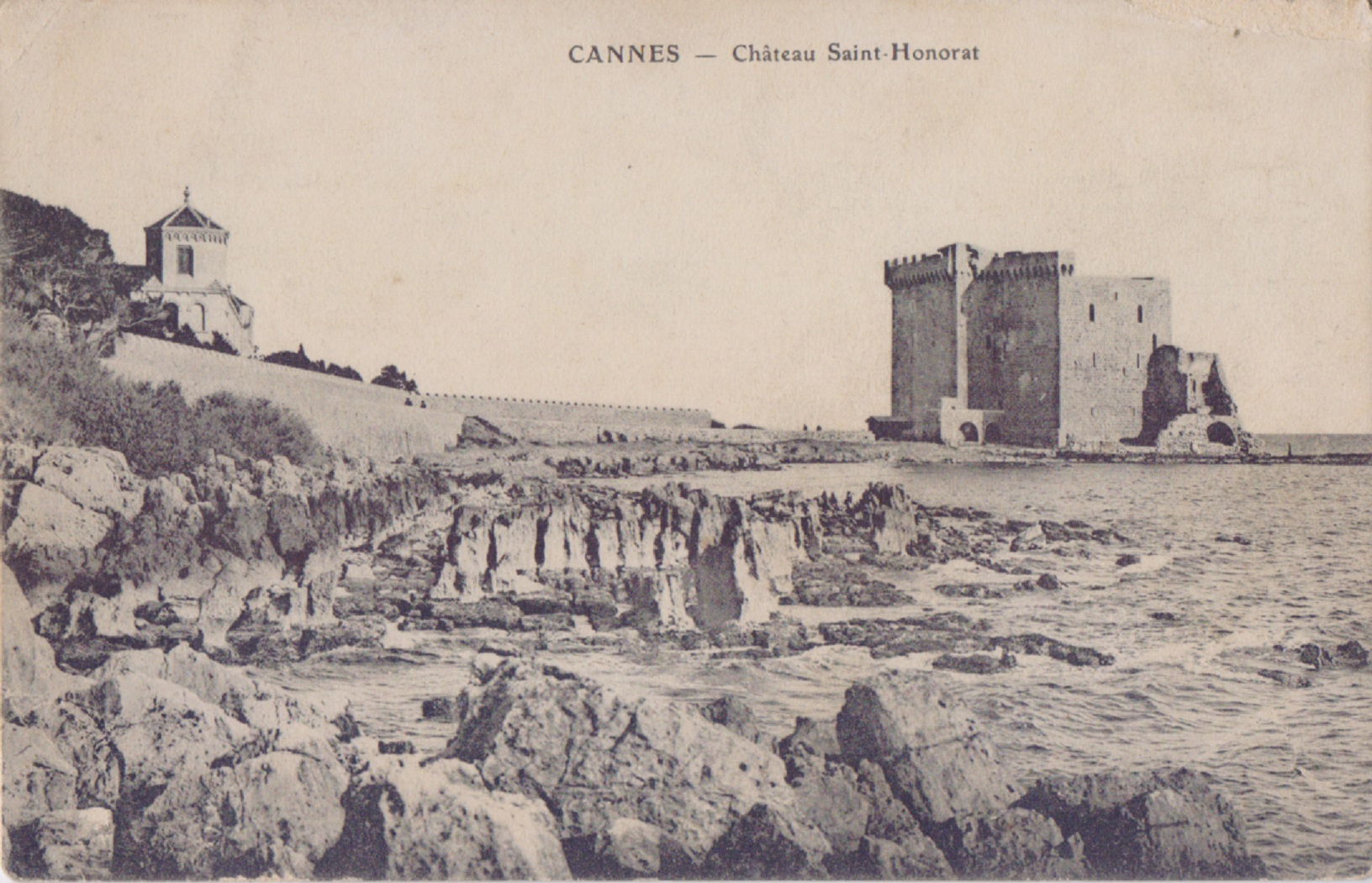 Cannes. Château de Saint-Honorat. Non viaggiata