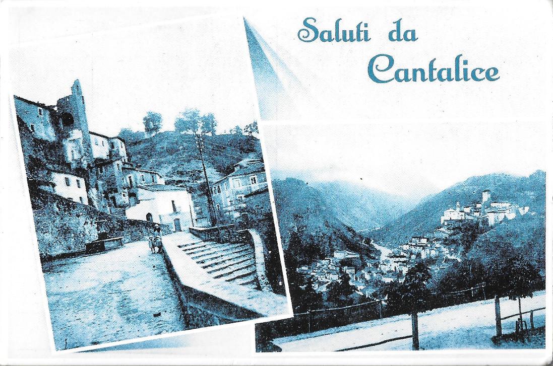 Cantalice. Saluti. Non viaggiata