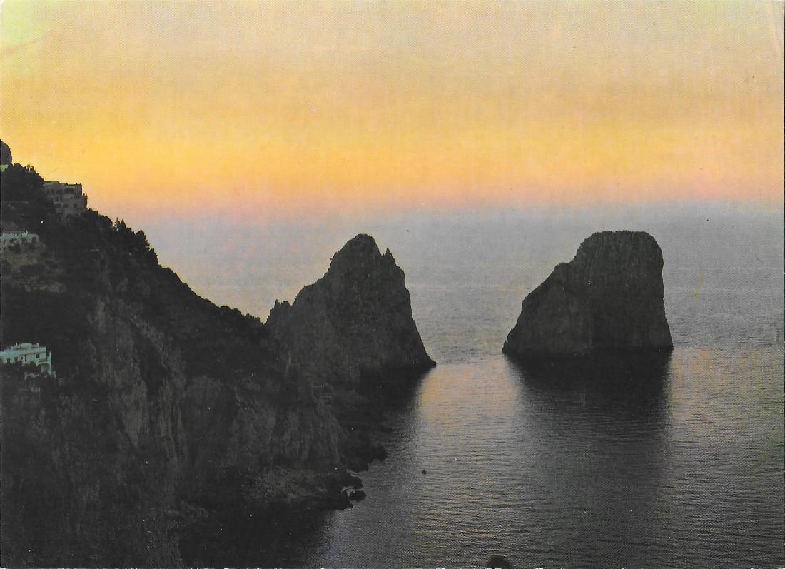 Capri. I faraglioni. Non viaggiata