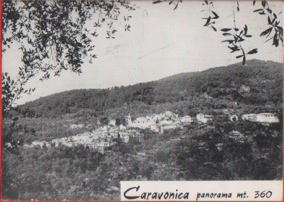 Caravonica. mt. 360 (IM). Panorama. Non viaggiata. Originale