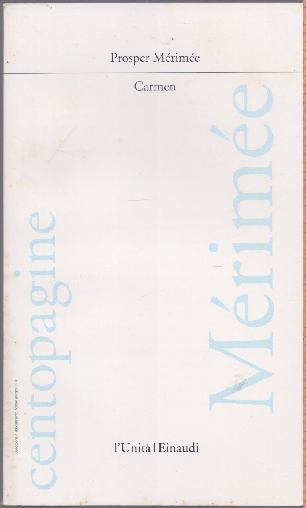 Carmen - Prosper Mèrimèe