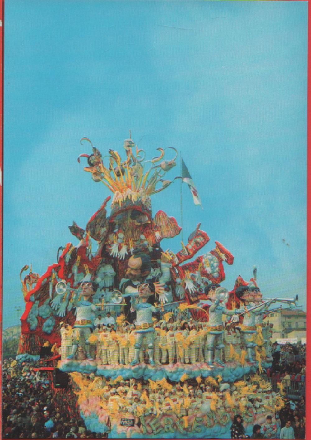 Carnevale di Viareggio. Terremoto. 1993. Non viaggiata