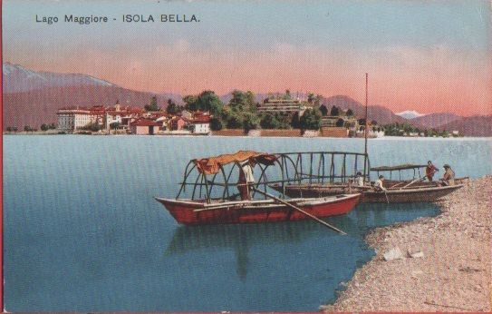 Cartolina - Lago Maggiore. Isola Bella.