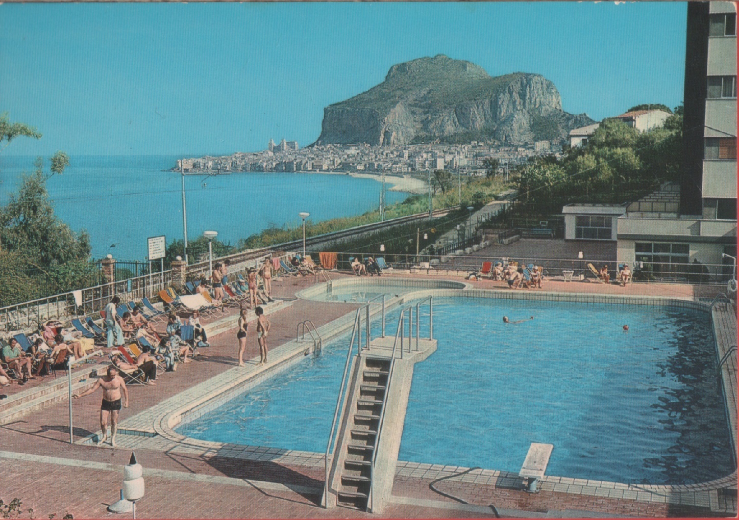 Cefalù (PA). Panorama dall'Hotel Santa Lucia. Non viaggiata