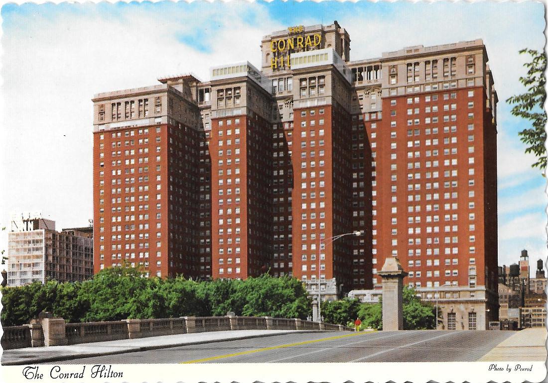 Chicago. The Conrad Hilton. Non viaggiata
