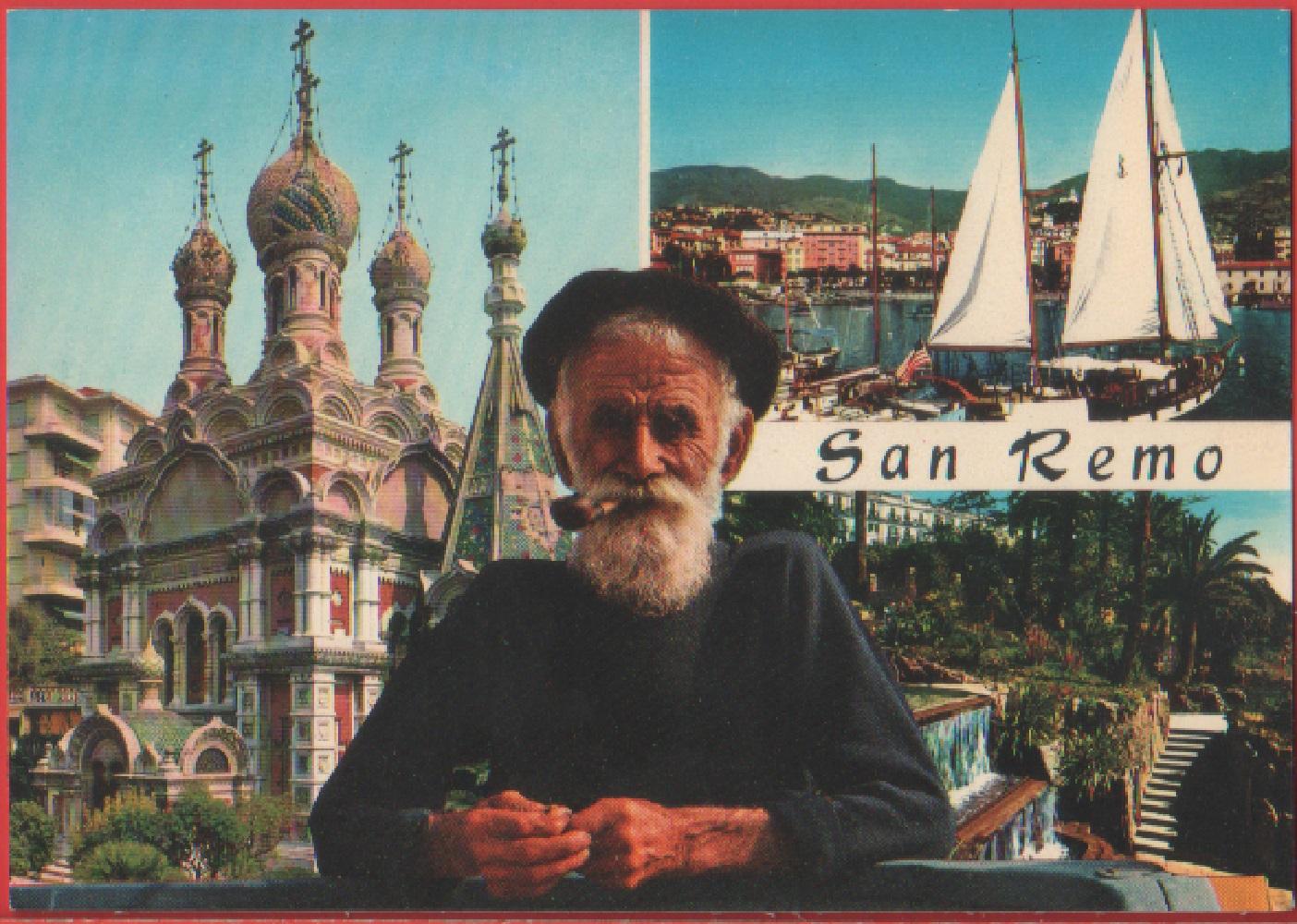 Chiesa russa. Porto Antico. Fontane. Sanremo