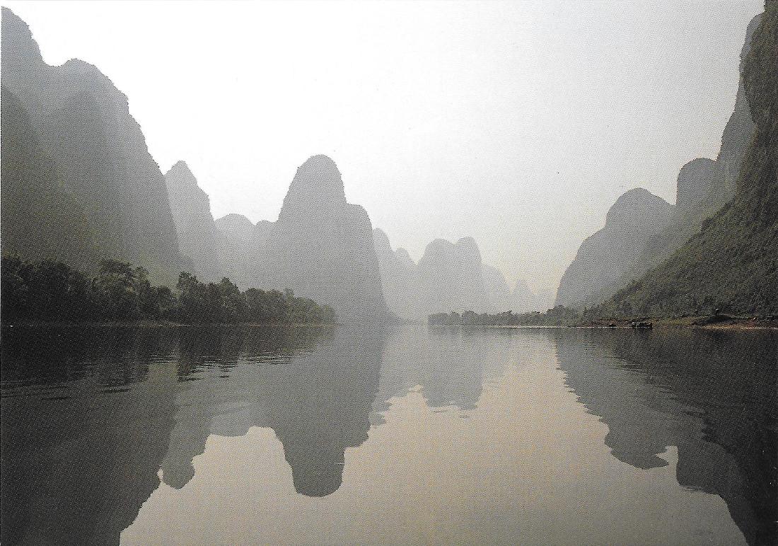 China. Guilin. Lijiang River after a rain. Non viaggiata
