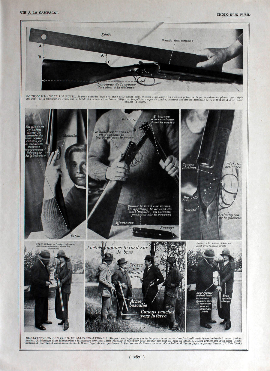 Choix d'un fusil. Immagine 1926