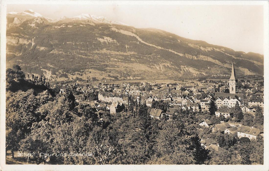 Chur und Calanda. Non viaggiata